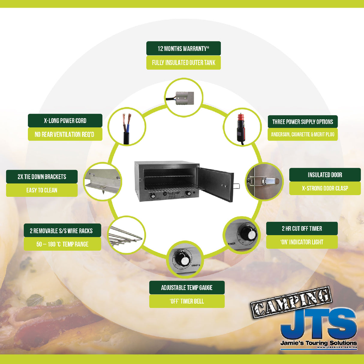 Road Chef - Marine Travel Oven at JTS image 0