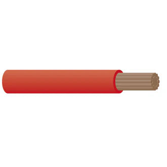 3mm RED Single Core - Sold Per Metre image 0