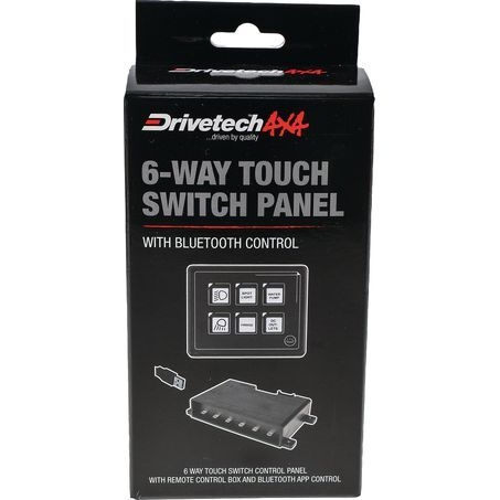 DRIVETECH 4X4 6-WAY Touch Switch Panel With Bluetooth Control image 2