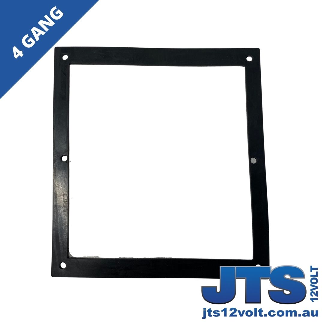 4 Gang Switch Panel - LED - With Fuses - 24/12V