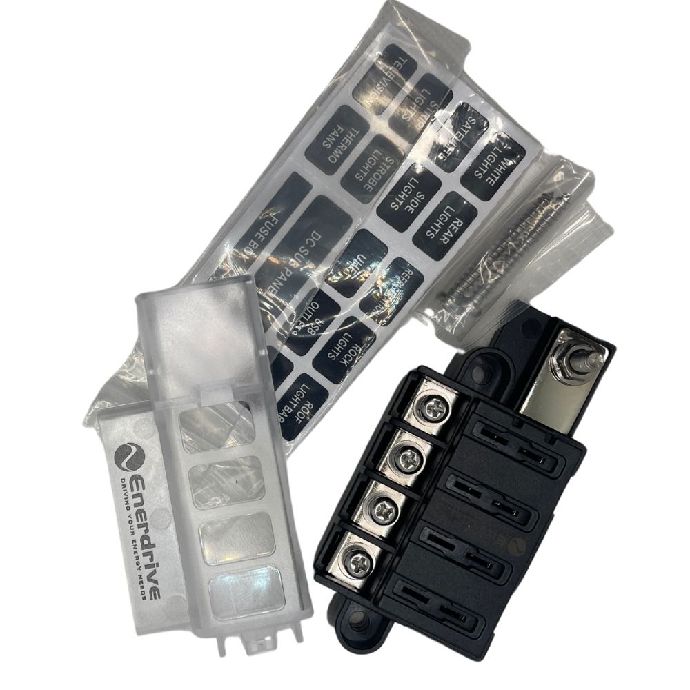 Enerdrive 4 Way Inline Blade Fuse Block image 2