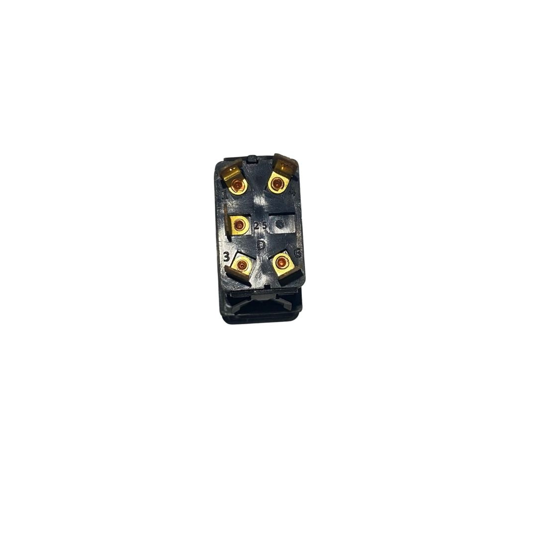 Rocker Switch Blue Aux Lights image 2