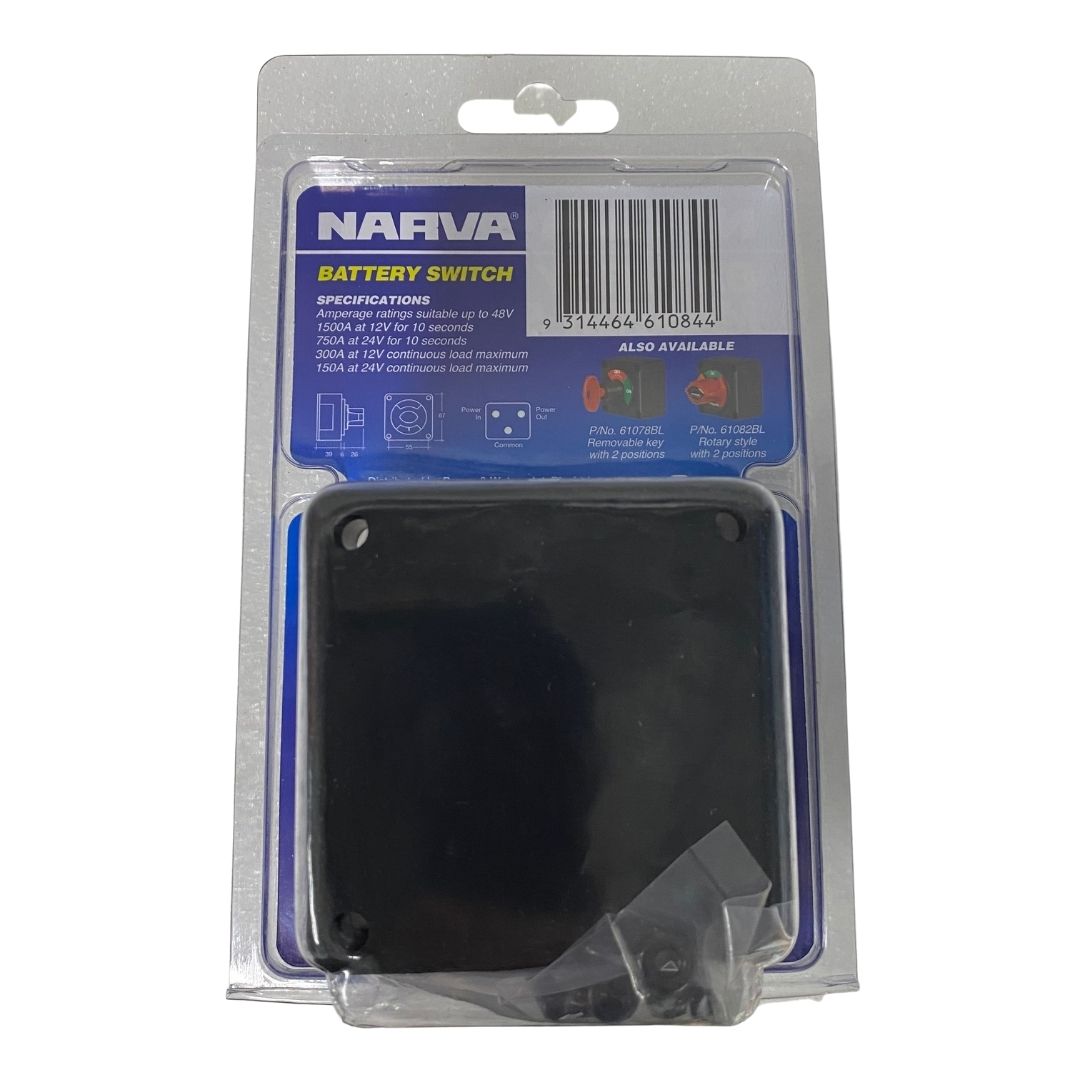 NARVA Battery Master Switch 300A 4 position switch - 12volt