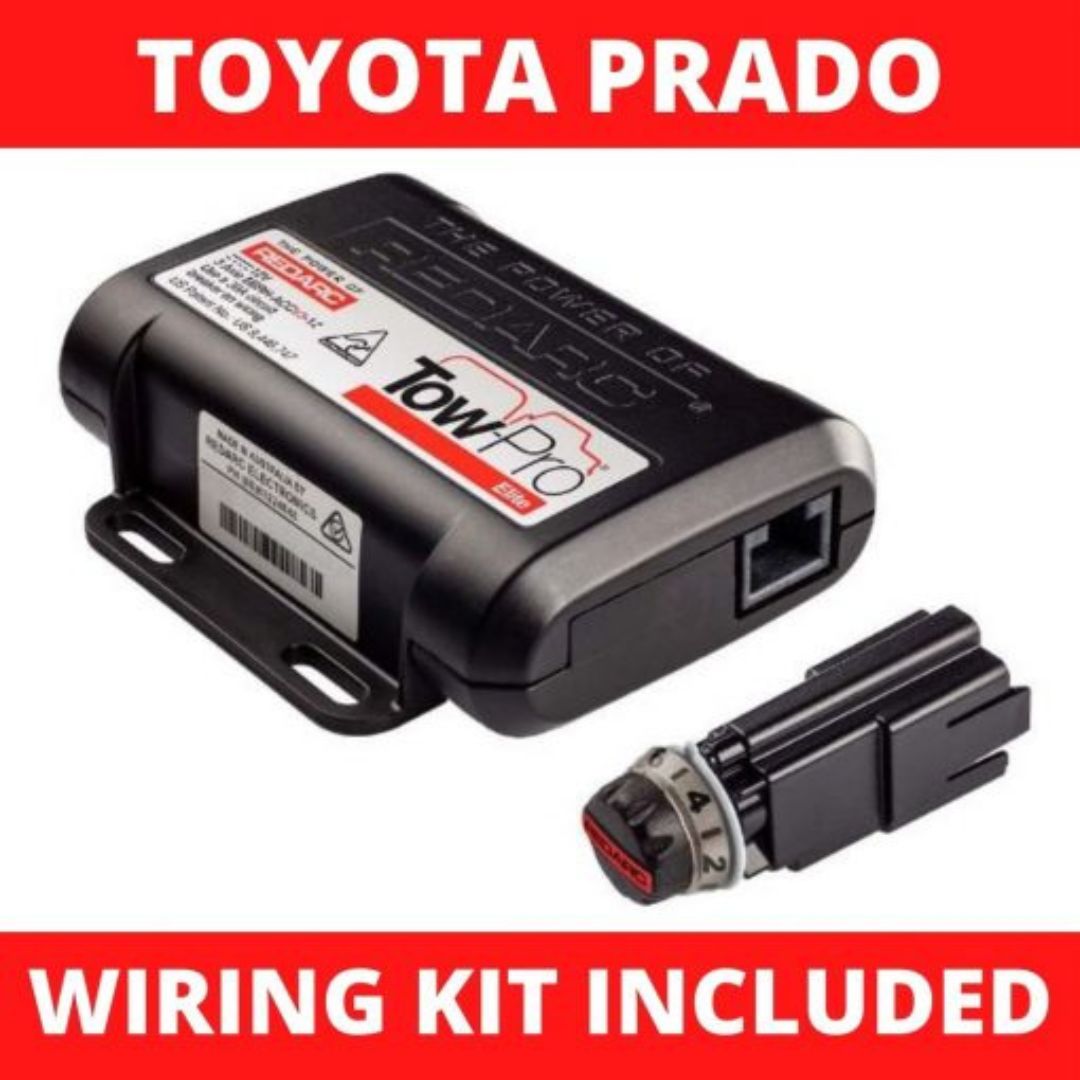 REDARC Tow-Pro Brake Controller with Wiring Kit - Toyota Prado