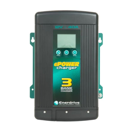 ENERDRIVE 40 Amp 240 Volt Charger for Lithium, Gel, Flooded and AGM image 0