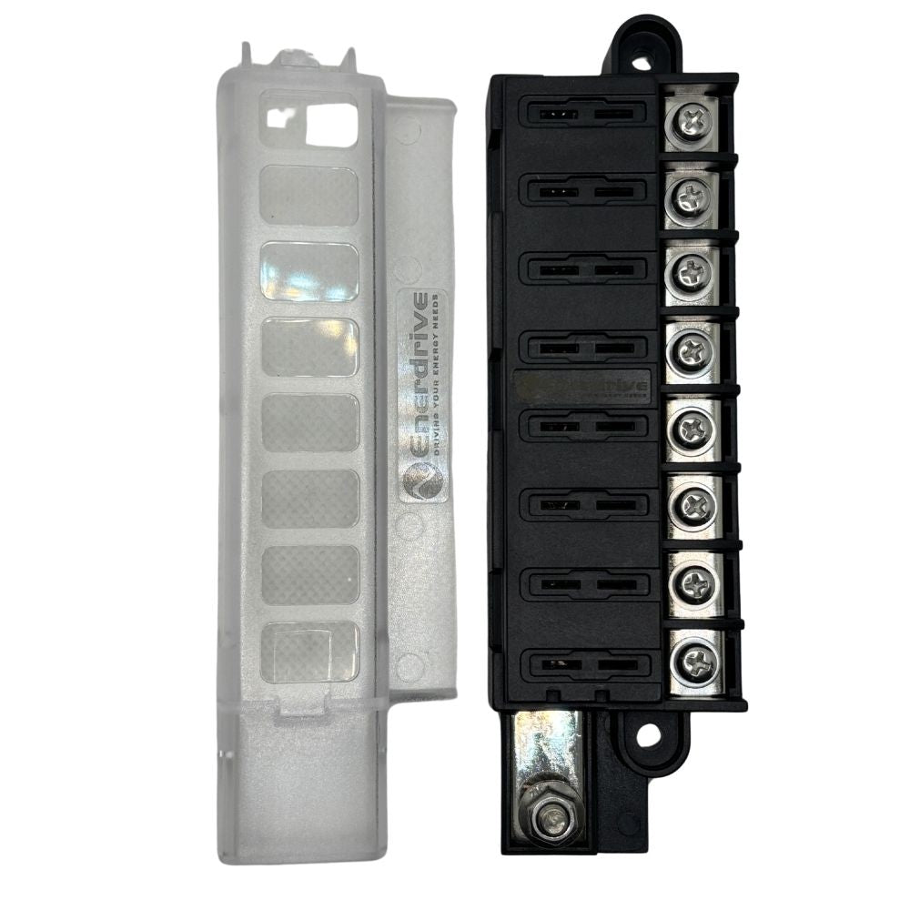 Enerdrive 8 Way Inline Blade Fuse Block image 1