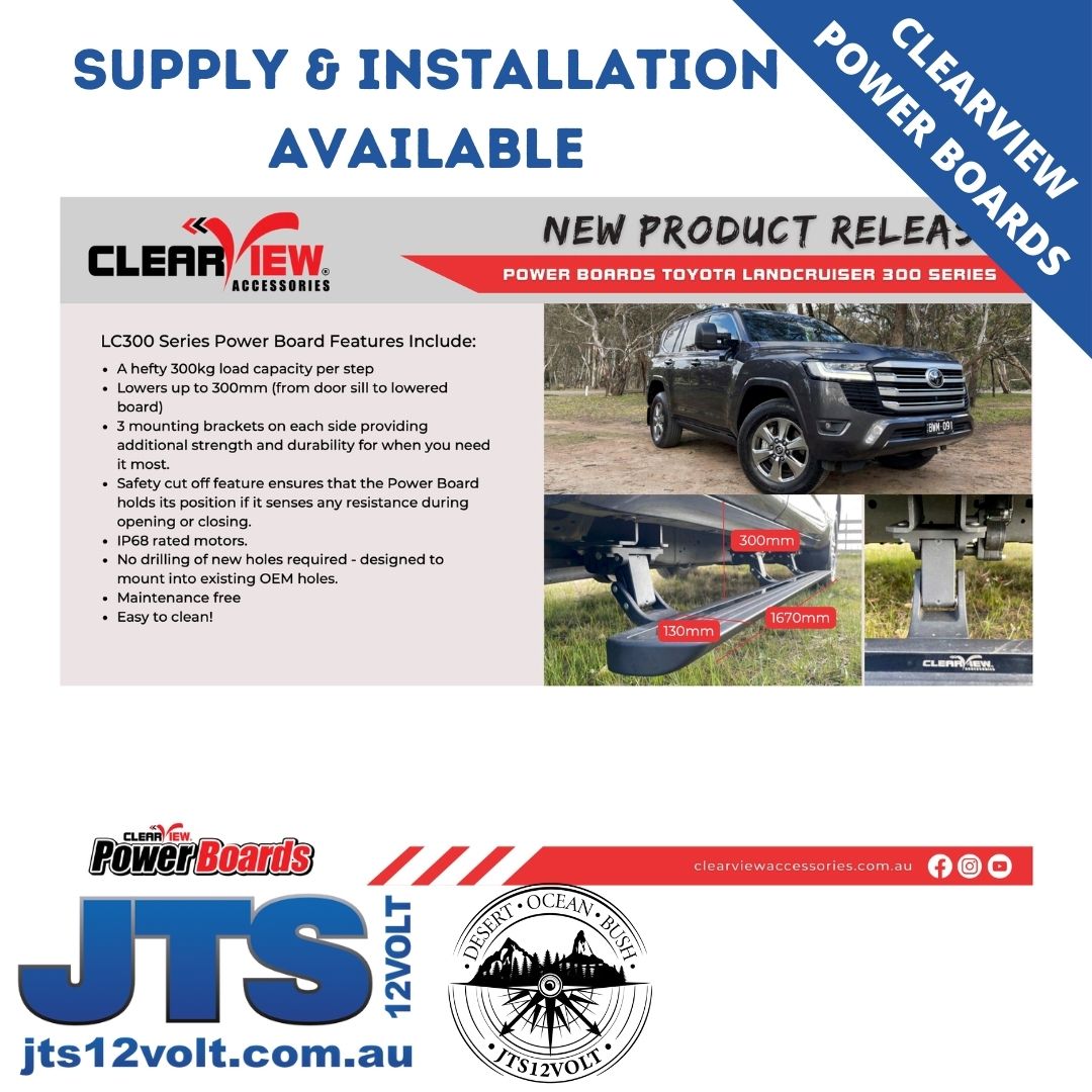 Clearview Power Board LandCruiser 300 Series image 1