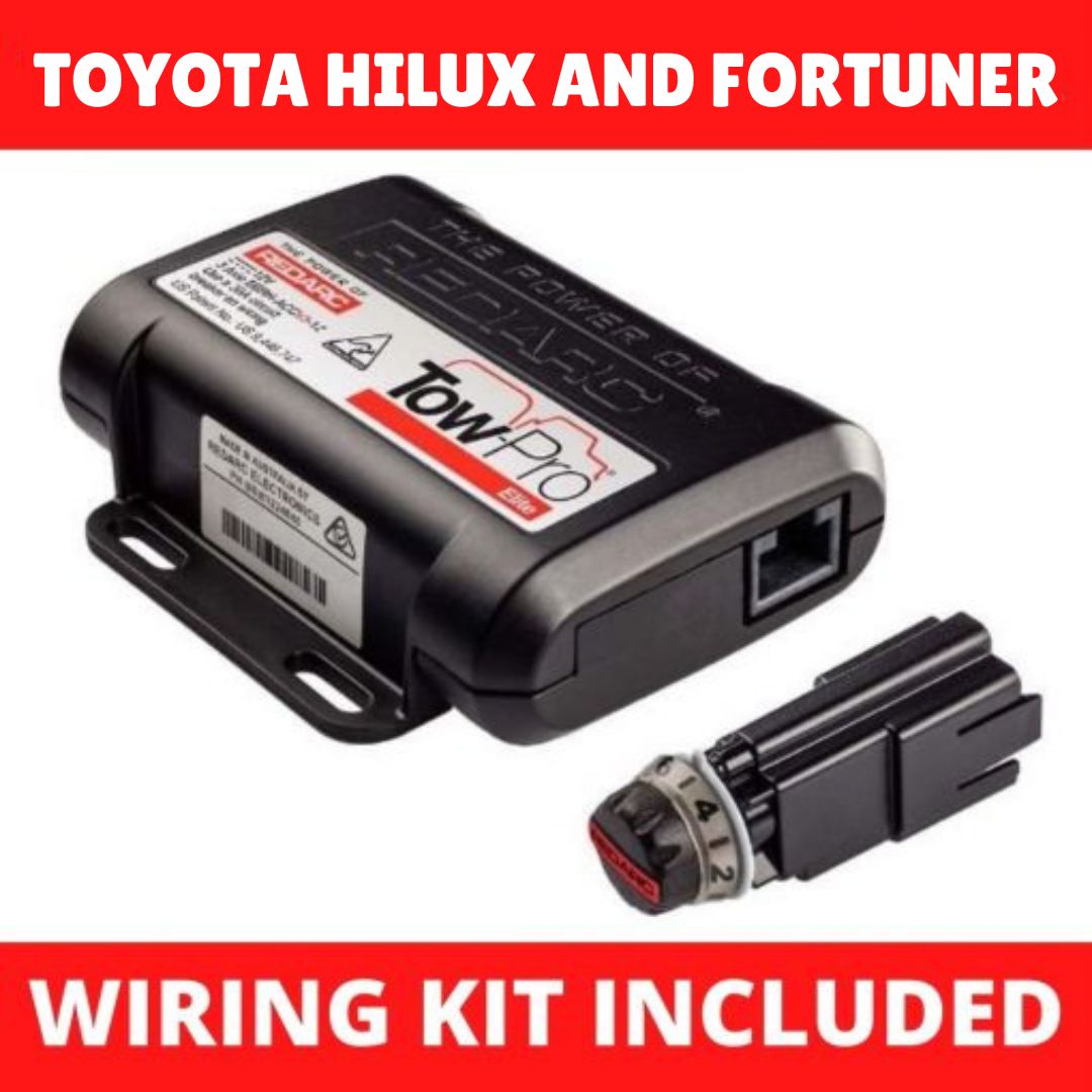 REDARC Tow-Pro Brake Controller with Wiring Kit - Hilux and Fortuner image 0