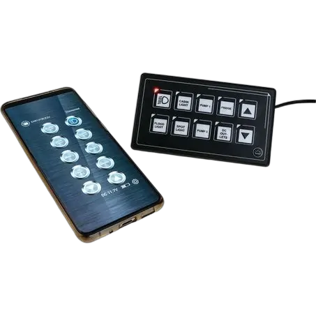 DRIVETECH 4X4 10-WAY Touch Switch Panel With Bluetooth Control