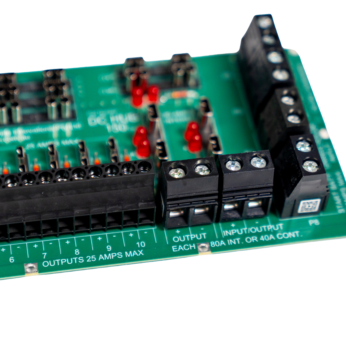 Egon DC-Hub Close-up Image of Connectors