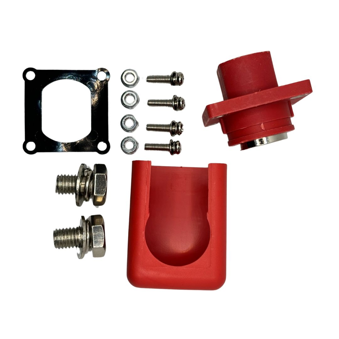 Female Pass / Feed Through Battery Terminal 200amp (M8 Terminals)