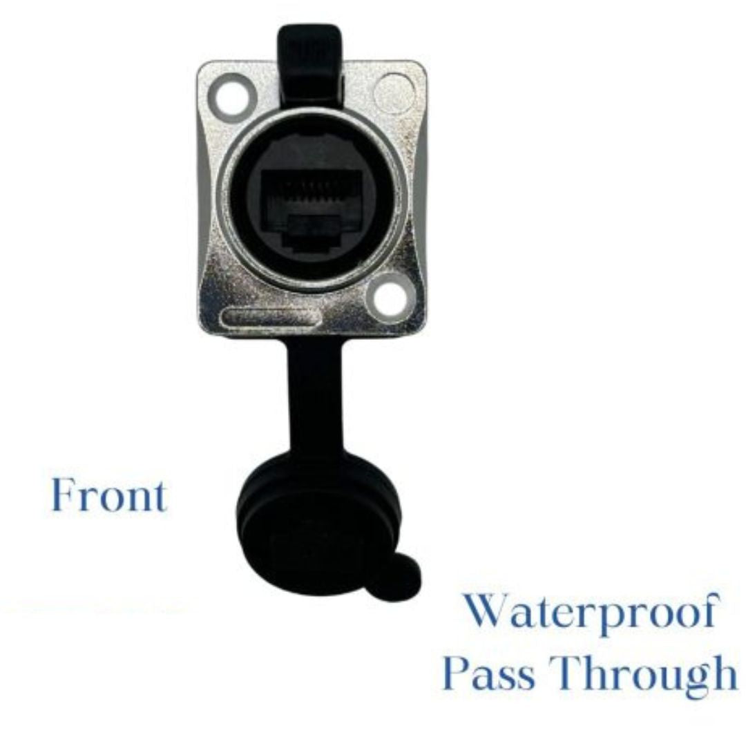 RJ45 Chassis Mount Pass Through