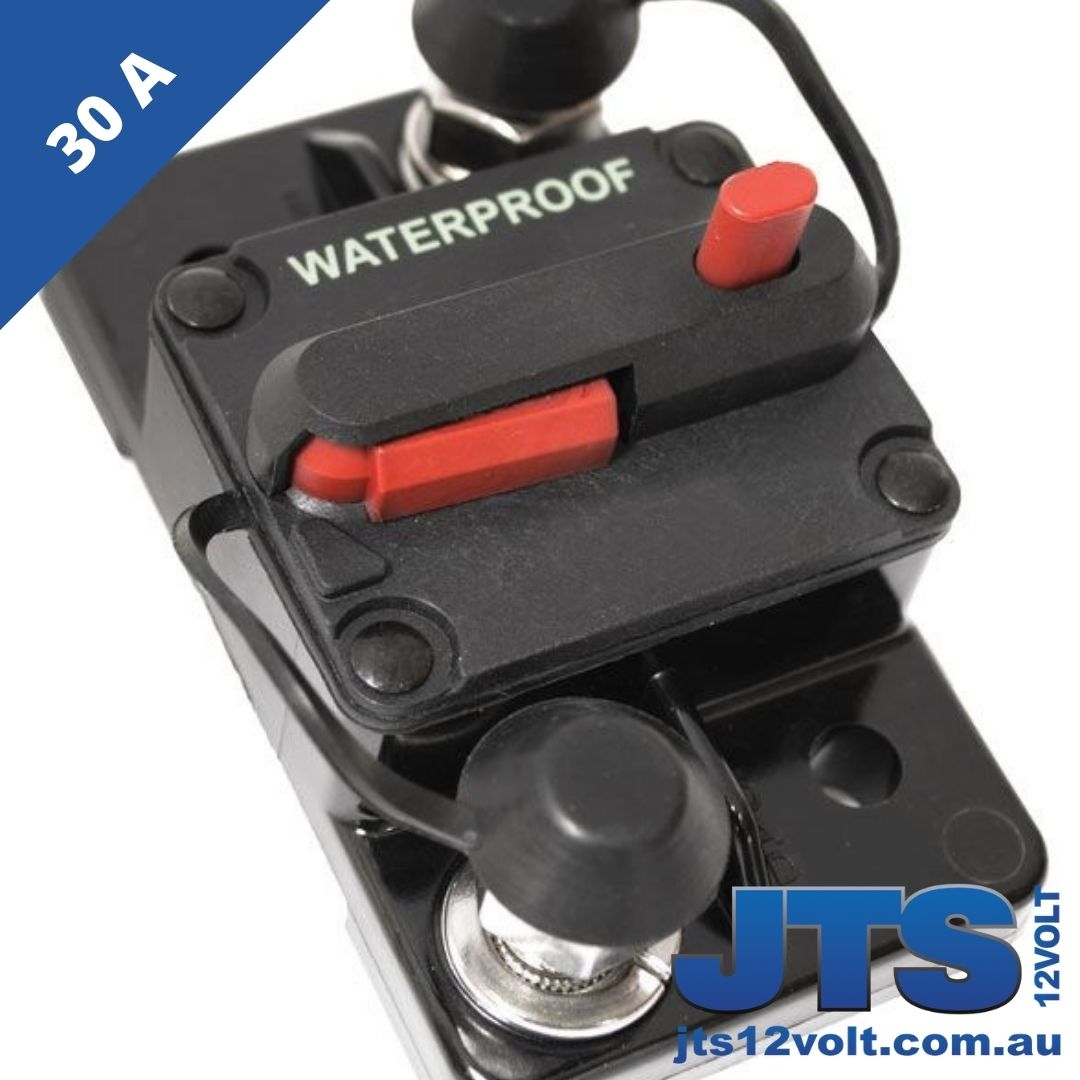 Manual Reset Circuit Breaker - 30A - Heavy Duty