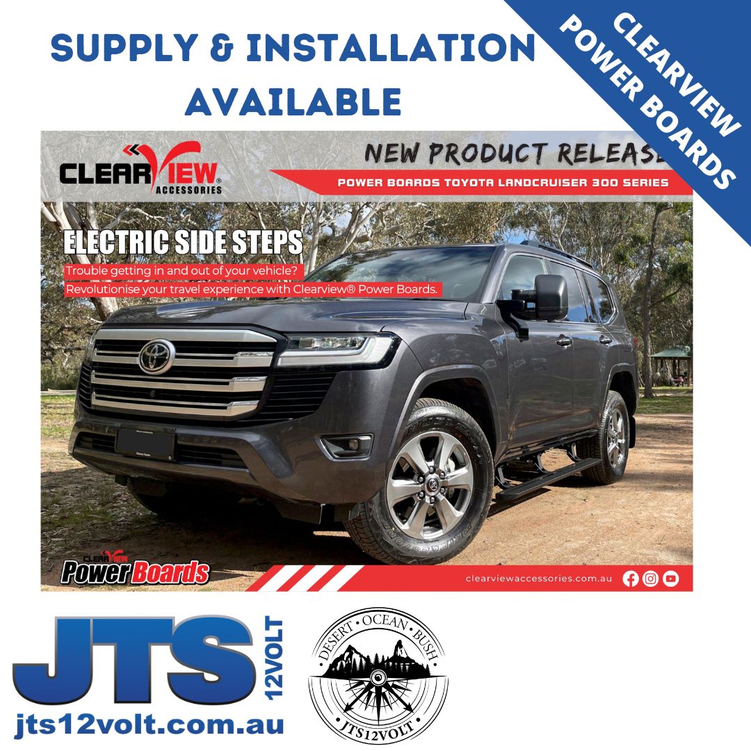 Clearview Power Board LandCruiser 300 Series