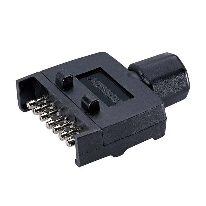 7 Pin Flat Plastic Trailer Plug