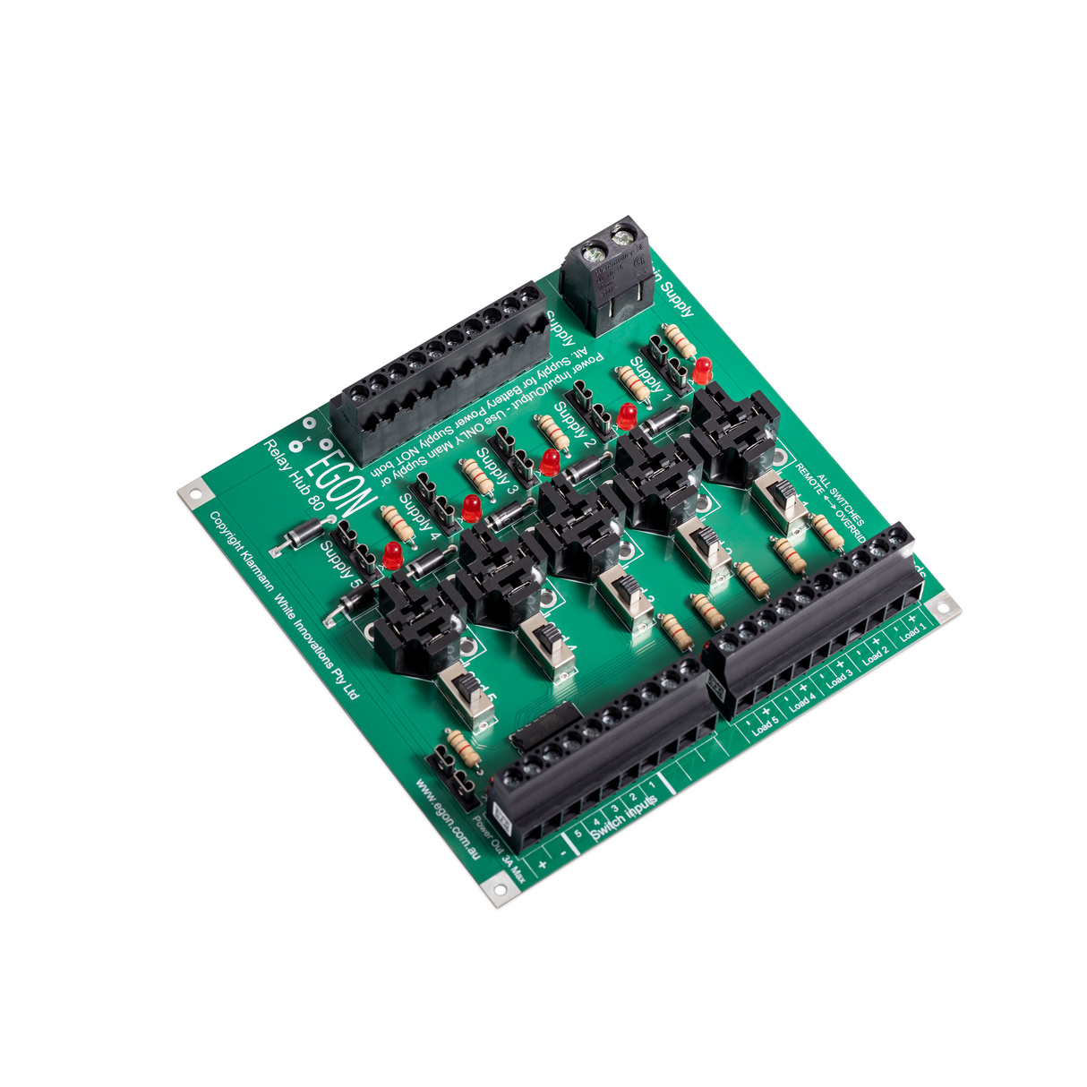 Egon Relay-Hub | Power Distribution