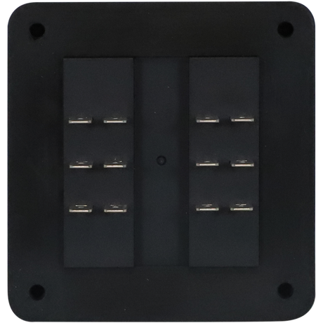 Enerdrive 6 Way Blade Fuse Block Panel Mount image 1