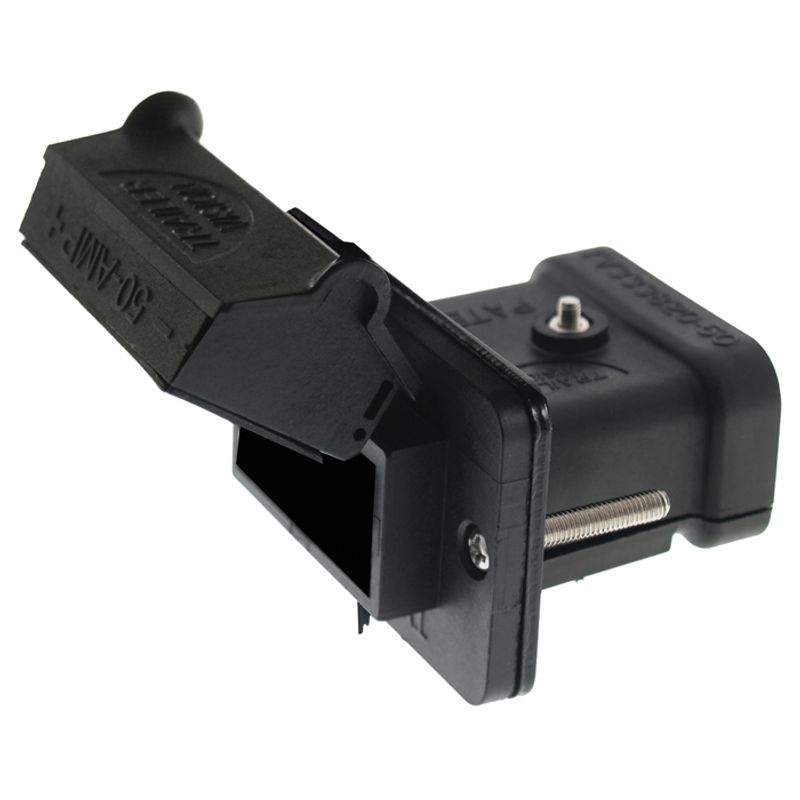 ANDERSON - Flush Mount Protective Cover with Spring lid - Black