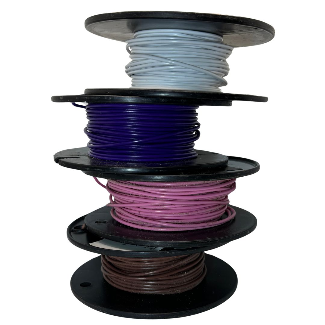 Tycab Cable 3mm GREEN/WHITE Single Core 30m - Sold Per Metre