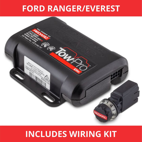 REDARC Tow-Pro Brake Controller with Wiring Kit - Ranger - Everest image 0