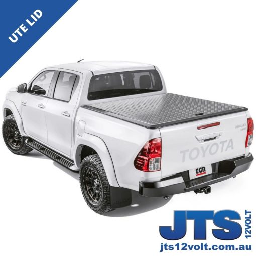 EGR Load Shield (Ute Lid) - Toyota Hilux SR5 Alloy - Black