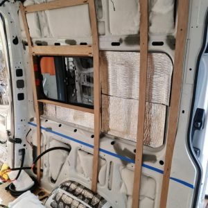 Sprinter Van Build Framing Wall