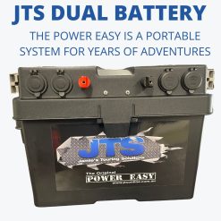 jts12volt dual battery portable power easy 25s